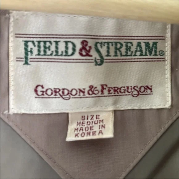 Vintage Field & Stream Jacket by Gordon & Ferguson - Size Medium - Made in Korea - Picture 2 of 9